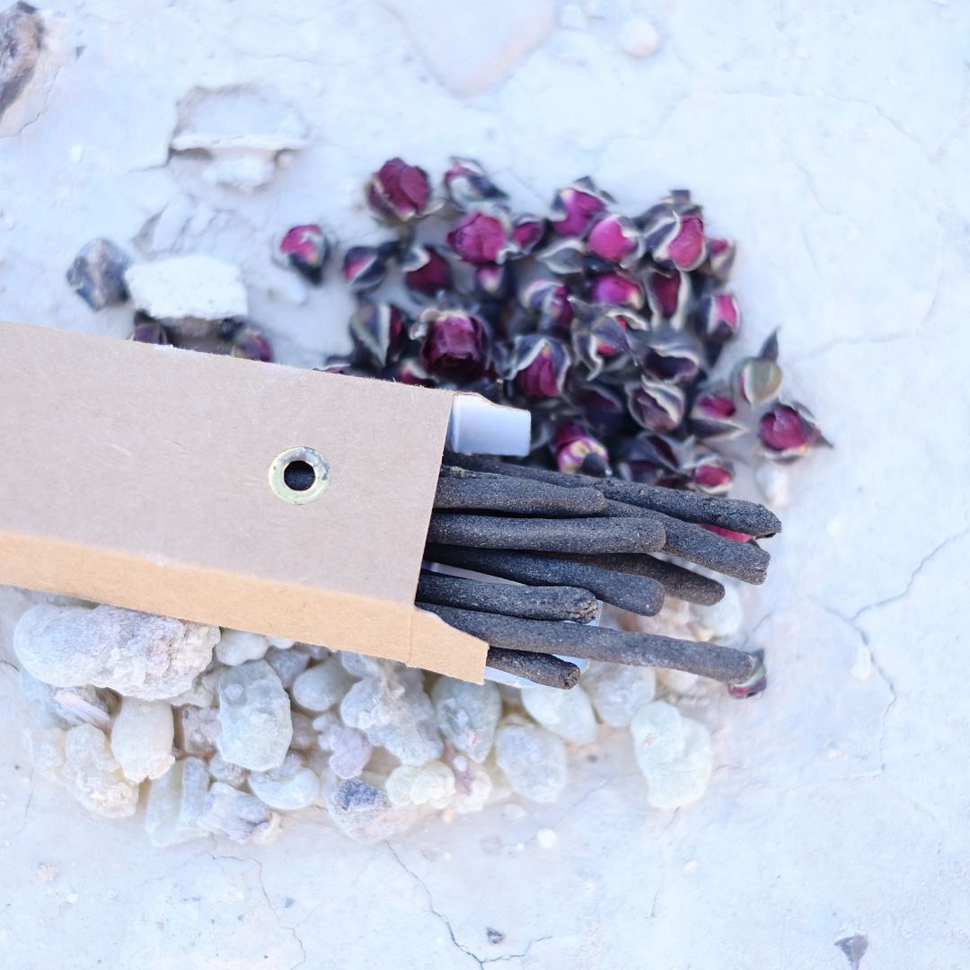 Frankincense and Rose Incense, קטורת טבעית