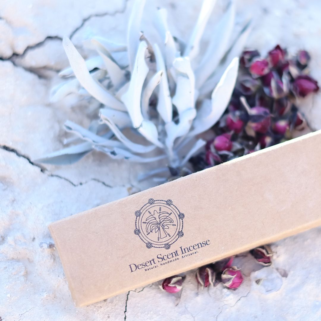 Rose and White Sage Incense, קטורת טבעית